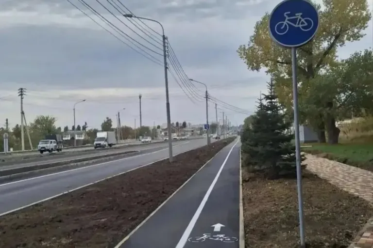 В Ставрополе велодорожки продлили на шесть километров