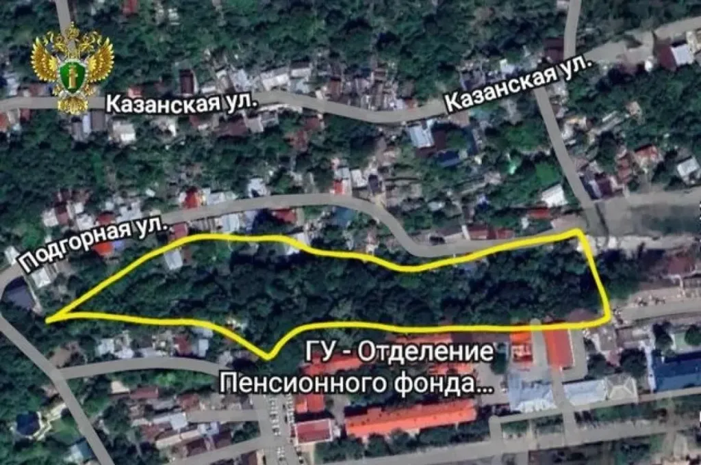 Прокуратура вмешалась в ситуацию с оползнем на улице Подгорной